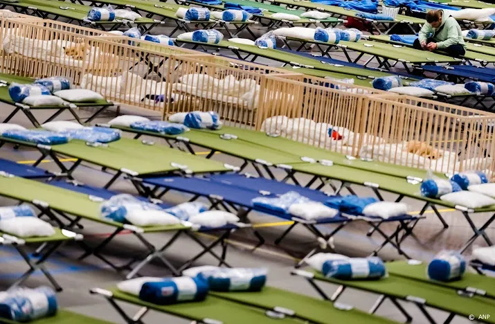 aantal opvangplekken voor oekrainers licht gedaald