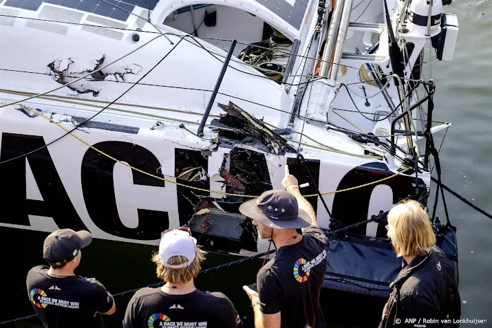 aanvaring voor kust scheveningen bij ocean race