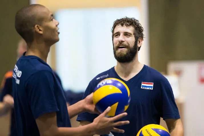 abdelaziz en dijkema beste volleyballers