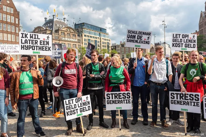 academisch jaar start met protest