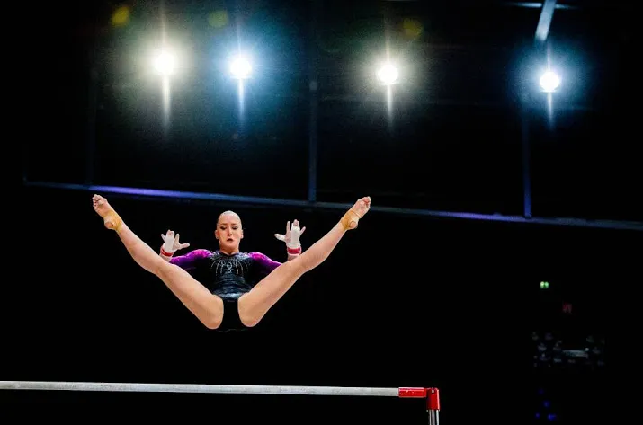 acht turnsters in de race voor ek glasgow