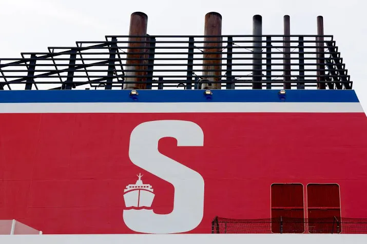 actiedreiging bij stena line van de baan