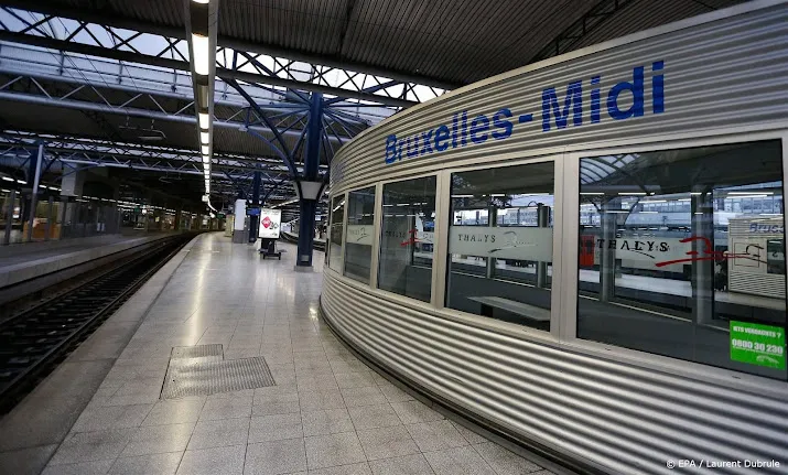 acties belgie verstoren treinverkeer tussen amsterdam en brussel