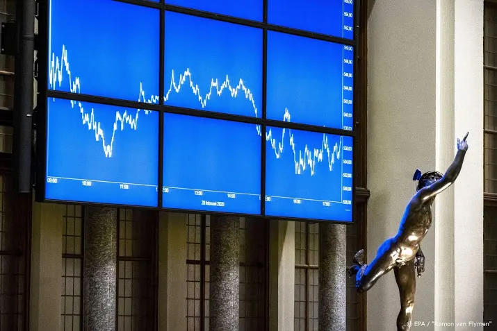 aex opent flink in het rood