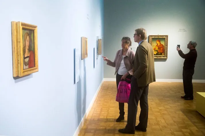 afkoelen kan natuurlijk ook in het museum