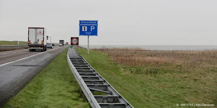 afsluitdijk van vrijdag op zaterdag dicht voor reparatie