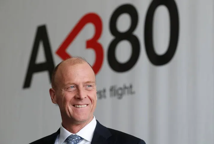airbus topman een piloot in cockpit