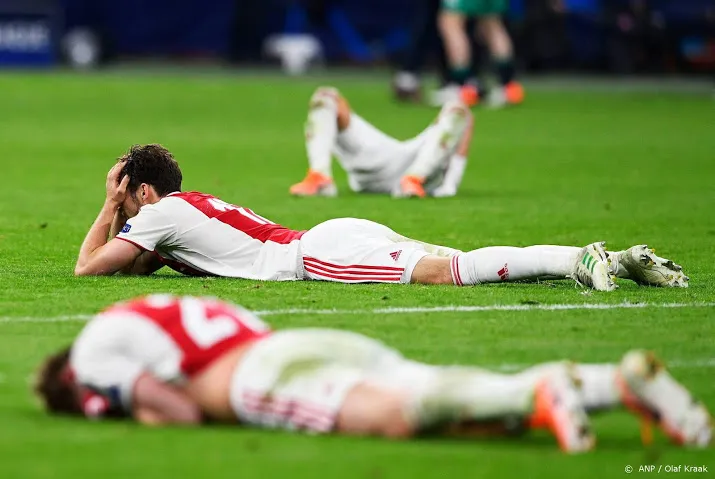 ajax onderuit op beurs na verlies tegen spurs