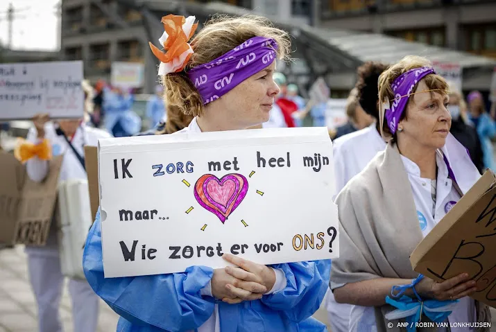 akkoord over cao academische ziekenhuizen staking van de baan
