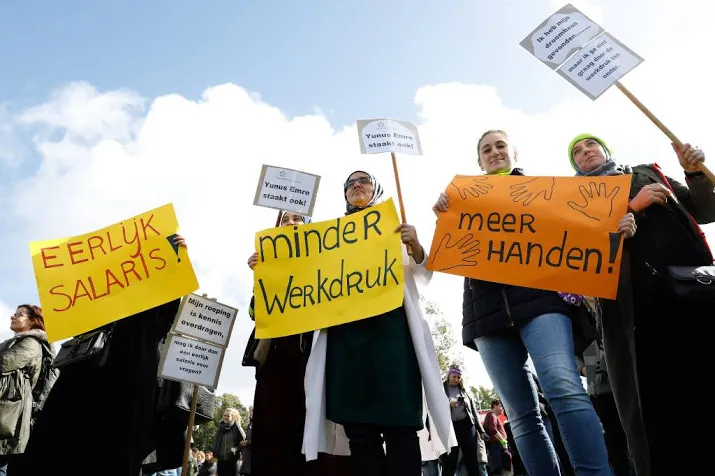 akkoord werkdruk onderwijs staking gaat door