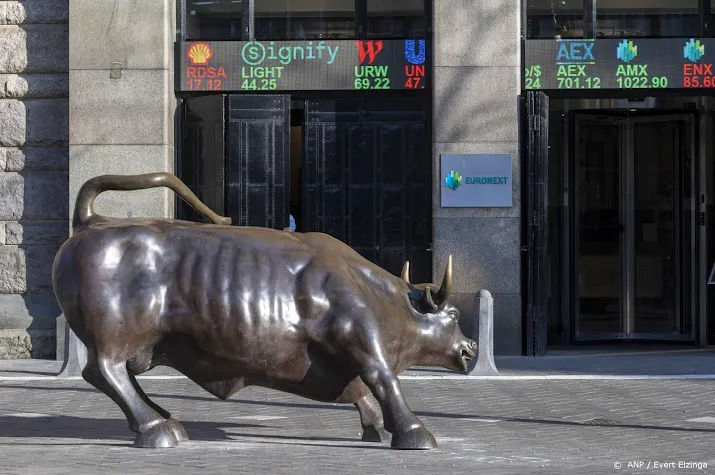akzonobel onderuit in rode aex index kpn sterkste stijger