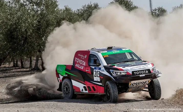 al rajhi boekt tweede dagzege in dakar rally bij autos