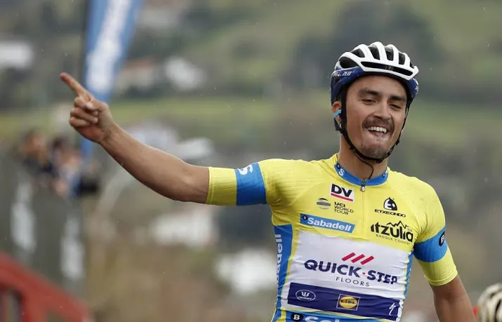 alaphilippe wint ook tweede rit in baskenland