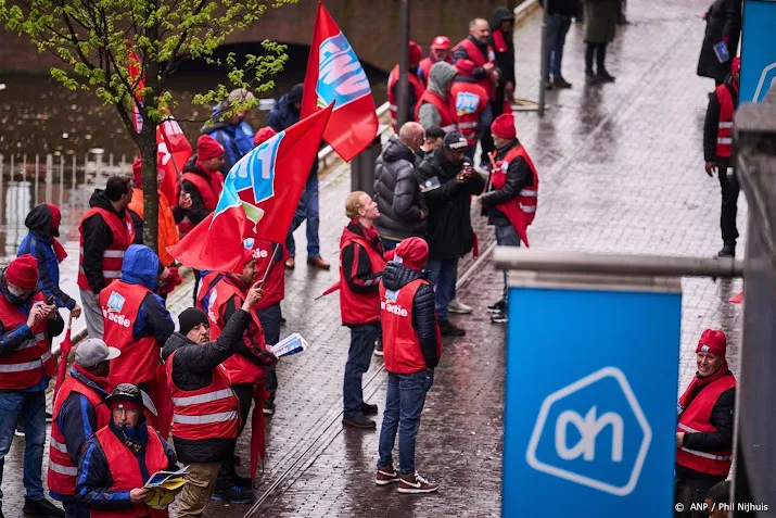 albert heijn ontkent intimidatie van stakende medewerkers