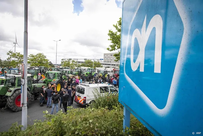 albert heijn start bevoorrading winkels op na boerenblokkades