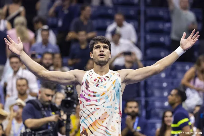 alcaraz ten koste van zverev naar halve finale us open
