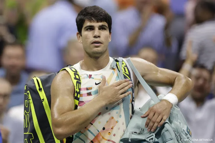 alcaraz wil leren van verrassende uitschakeling bij de us open