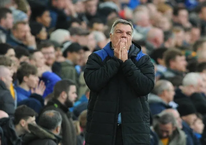 allardyce alweer weg bij everton