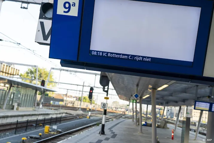 alle ns treinen staan vrijdag stil door regionale staking