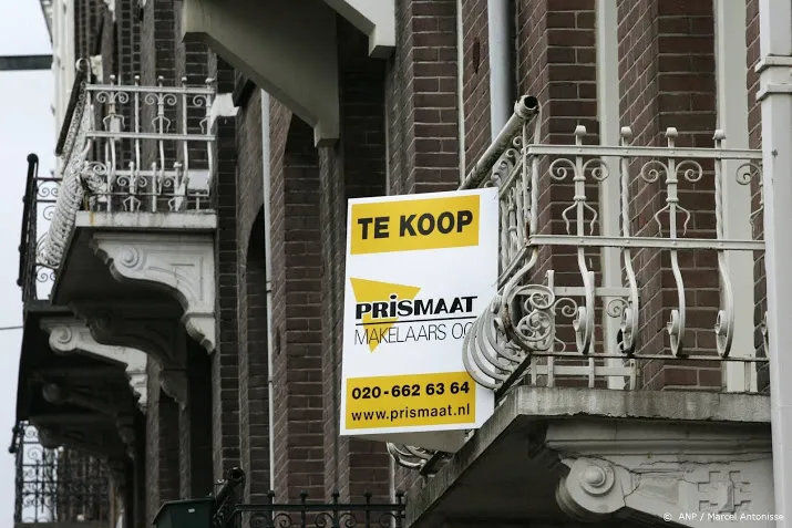 alleen in regio amsterdam stonden meer huizen te koop