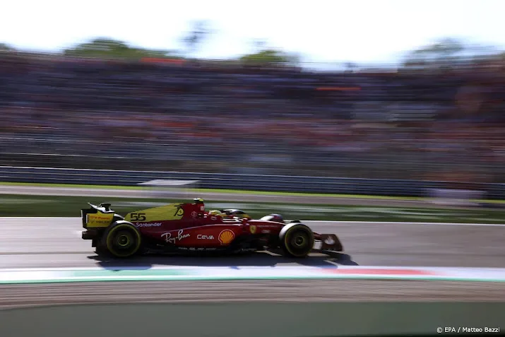 alleen sainz rapper dan verstappen in tweede vrije training monza