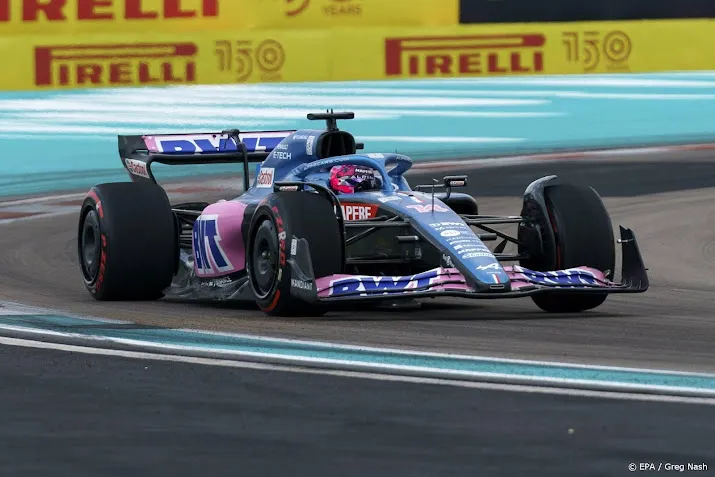 alonso door tijdstraffen buiten de punten in formule 1 race miami