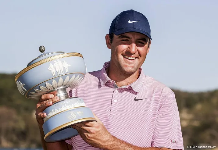amerikaanse golfer scheffler nieuwe aanvoerder wereldranglijst