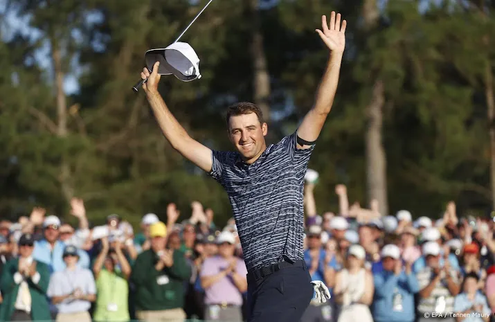 amerikaanse golfer scheffler wint voor eerste keer masters