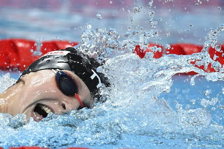 amerikaanse ledecky zwemt tweede wereldrecord in een week tijd