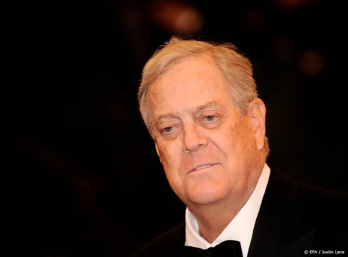 amerikaanse miljardair david koch overleden
