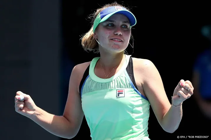 amerikaanse tennisster van de luwte in de spotlight