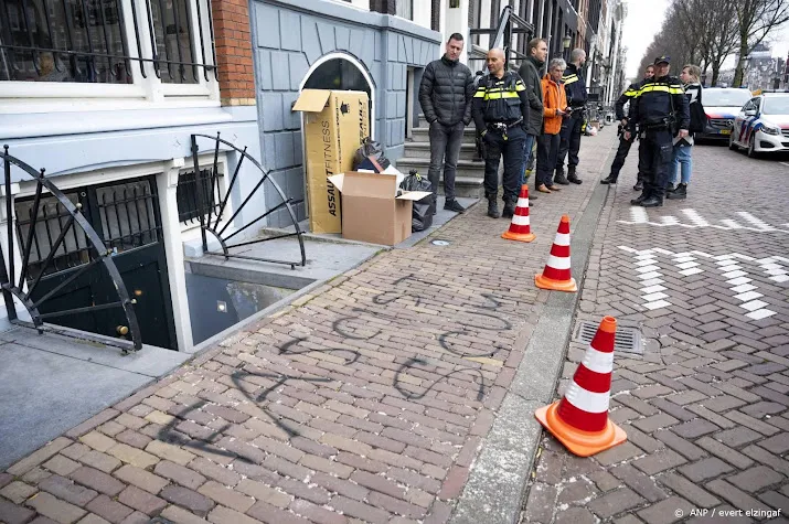 amsterdams partijkantoor forum voor democratie beklad