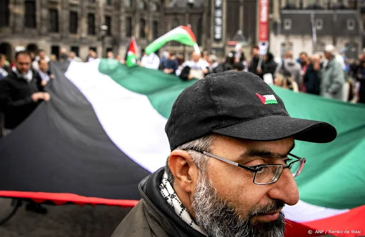 andere route pro palestinamars in amsterdam na ophef