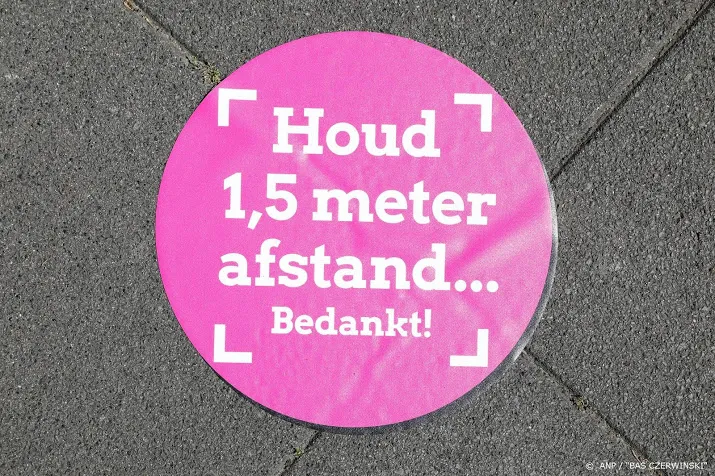 anderhalve meter afstand houden steeds moeilijker