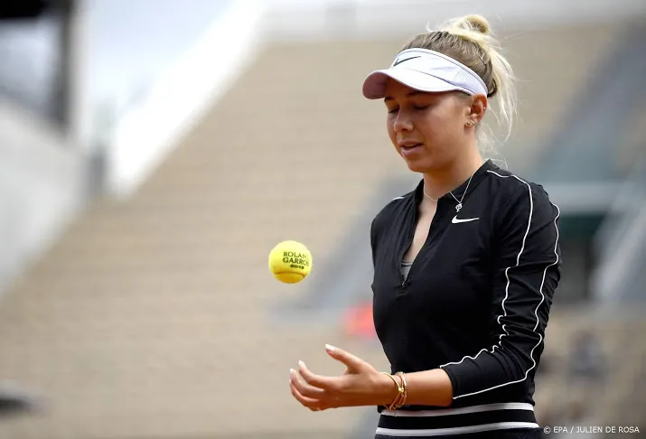 anisimova meldt zich af voor rosmalen