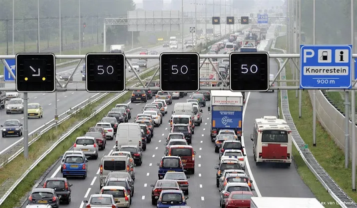 anwb drukste ochtendspits van het jaar door regen