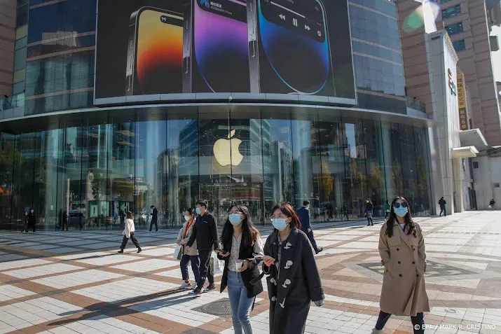 apple beperkt mogelijkheden tot delen bestanden in china