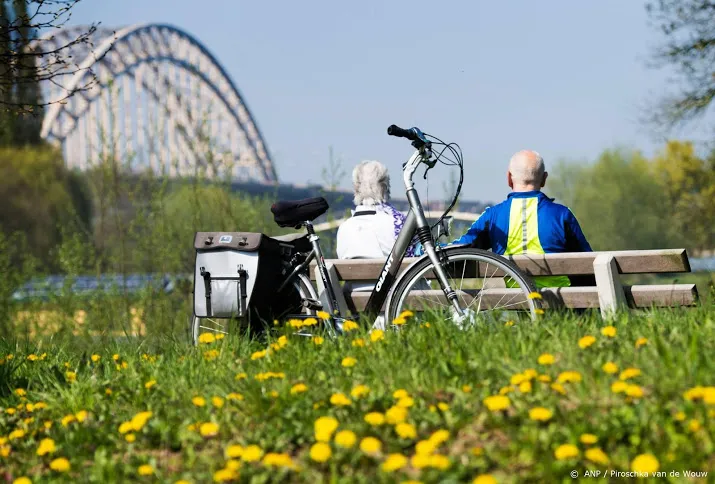 april 2019 was zeer zonnig en warm