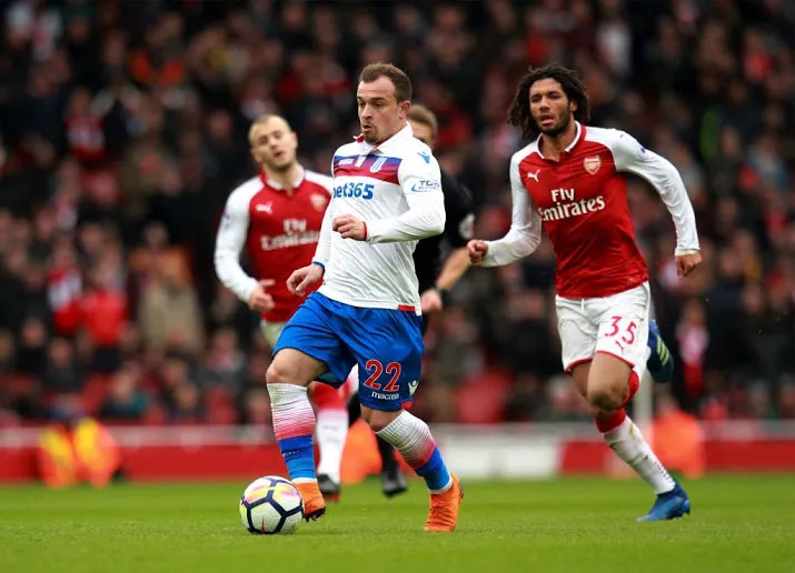 arsenal in slotfase langs stoke