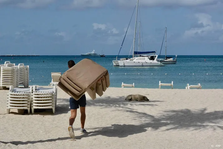 aruba in oktober maar 25 procent van normaal aantal toeristen