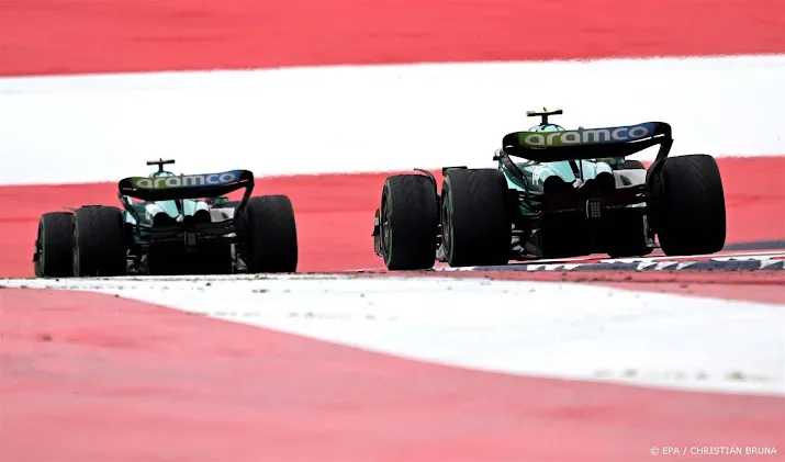 aston martin dient protest in tegen uitslag gp van oostenrijk