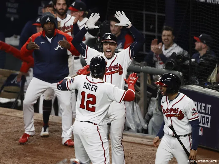 atlanta braves een zege verwijderd van eerste titel in 26 jaar