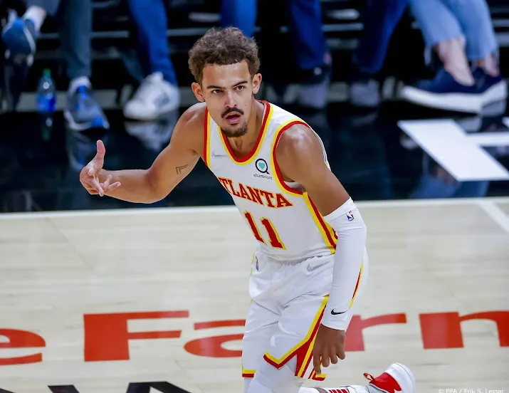 atlanta hawks heeft aan 56 punten van young niet genoeg voor zege