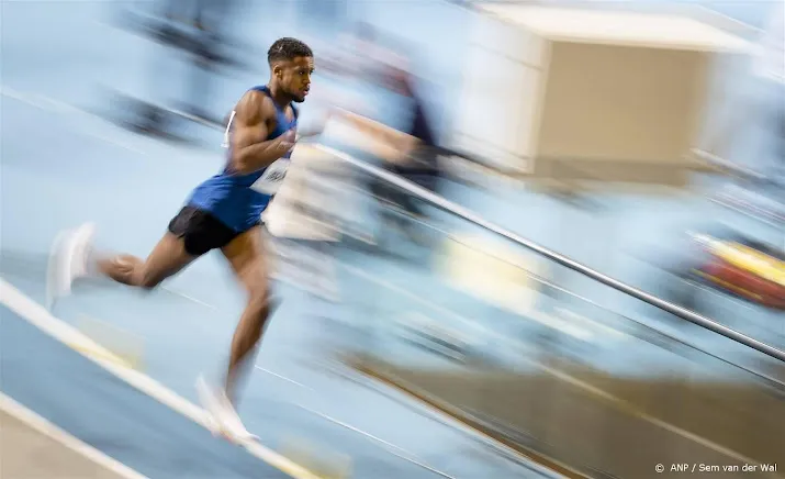 atleet boers gelooft dat hij iedereen kan verslaan op 400 meter
