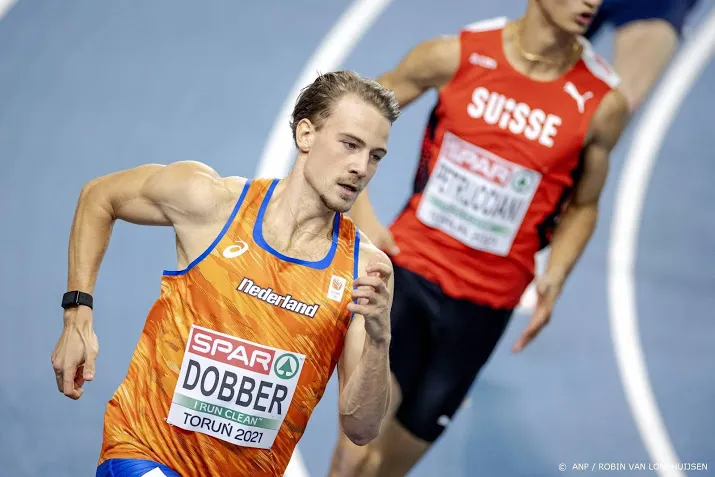 atleet dobber drie broeders lopen finale 400 meter