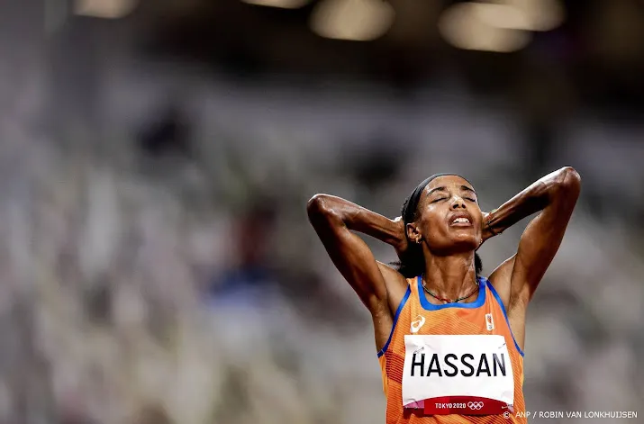 atlete hassan loopt ook de 1500 meter op spelen