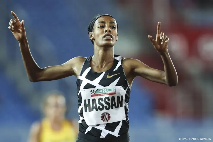 atlete hassan tweede op 3000 meter bij eenmalig indooroptreden