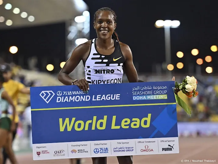 atlete kipyegon belooft nog snellere tijden na wereldrecord