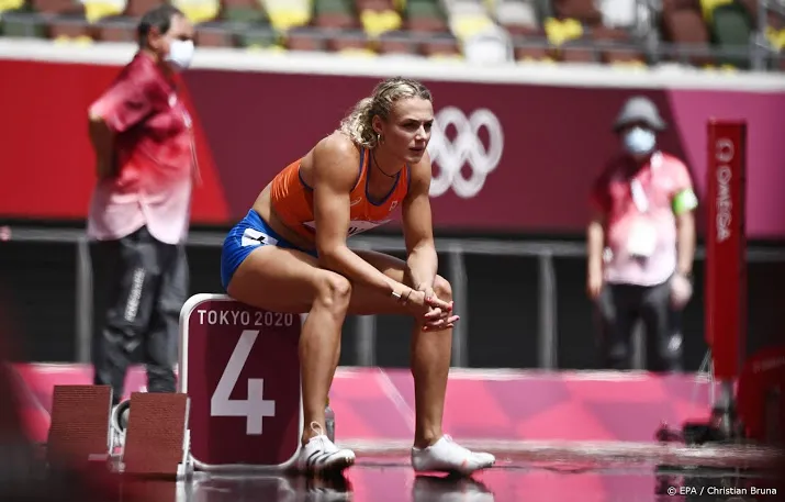atlete klaver tokio lijkt wel een stoomcabine
