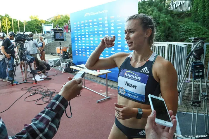 atlete visser wint ook 100 horden in leverkusen
